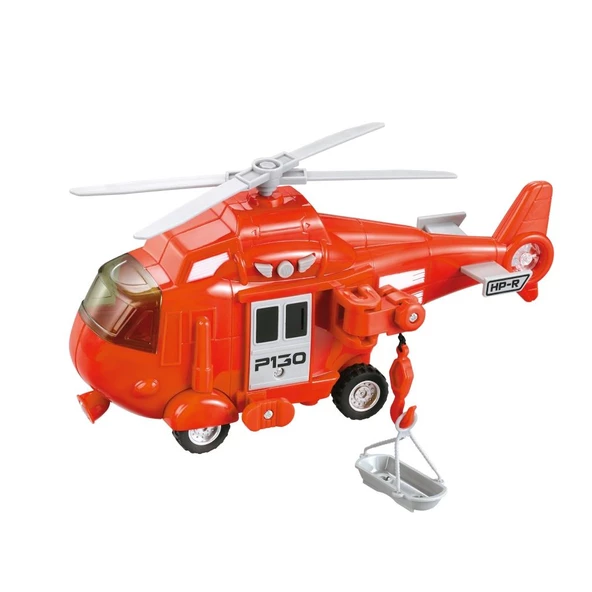 Vardem 1:20 Sürtmeli Sesli Işıklı Helikopter WY760 ABC - 4