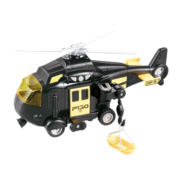 Vardem 1:20 Sürtmeli Sesli Işıklı Helikopter WY760 ABC - 2