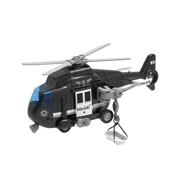 Vardem 1:16 Sürtmeli Sesli Işıklı Helikopter WY750ABC - 2