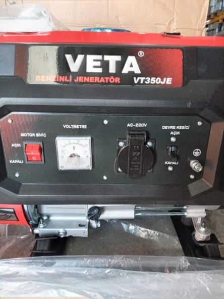 Veta VT350JE 2.8 KW İpli Jeneratör Monofaze