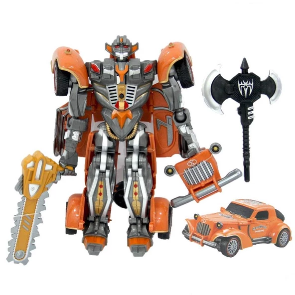 Vardem Conversion Işıklı Sesli Dönüşebilen Robot 668-1 2 - 4