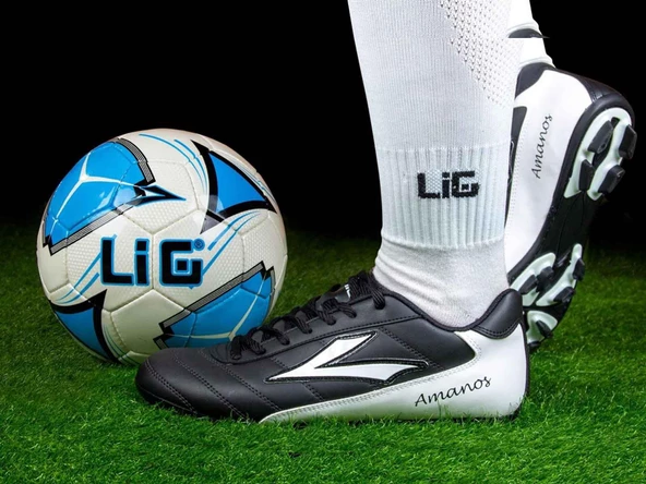 Lig Krampon Ayakkabı Siyah 56 Amanos Krp - 4