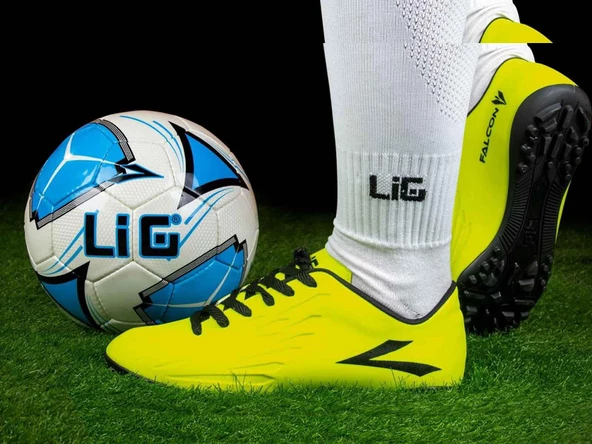 Lig Halı Saha Ayakkabısı Sarı 56 Falcon H - 8