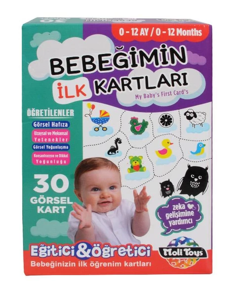 Moli Toys Bebeğimin İlk Kartları