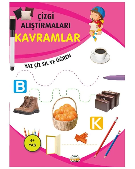 Çizgi Alıştırmaları Kavramlar 0 6 Yaş Yayınları