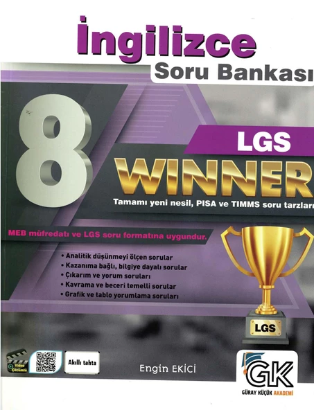 Gür 8.Sınıf Winner İngilizce Soru Bankası