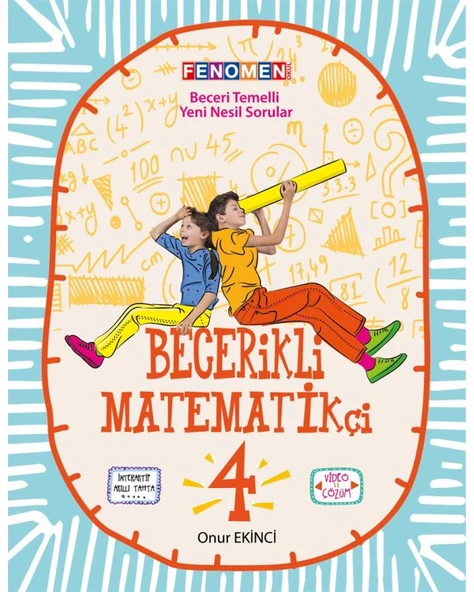 Gama Okul Yayınları 4. Sınıf Fenomen Becerikli Matematikçi