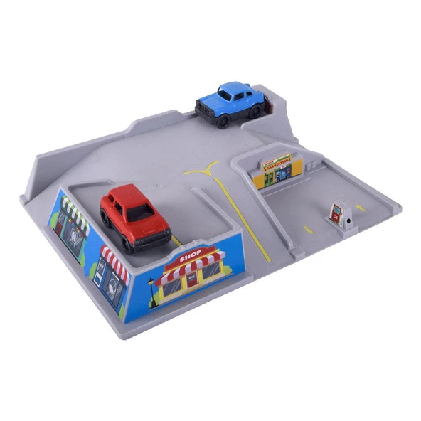 Zuzu Toys Arabalı Otopark Seti 4012 - 5