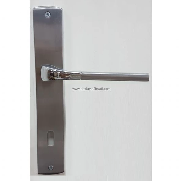 Doğanlar zamak berat krom scotch krom aynalı kapı kolu ürün görseli 1