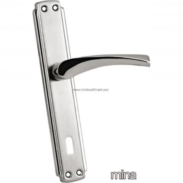 Hira Mina Saten Nikel Kapı Kolu - 2