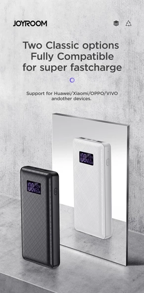 Joyroom D-M225 16.000 mah Süper Hızlı Şarj Powerbank - 10