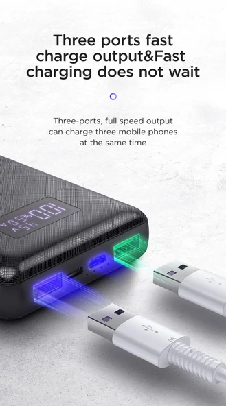 Joyroom D-M225 16.000 mah Süper Hızlı Şarj Powerbank - 4