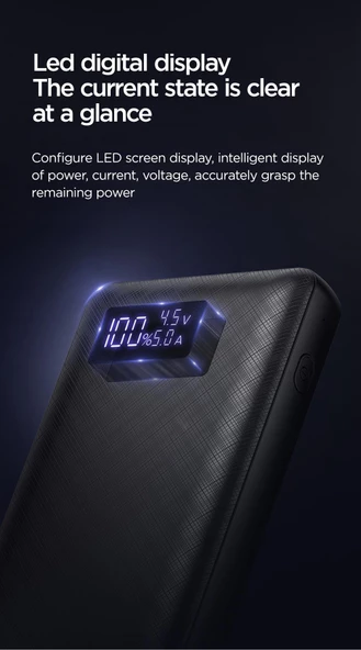 Joyroom D-M225 16.000 mah Süper Hızlı Şarj Powerbank - 5
