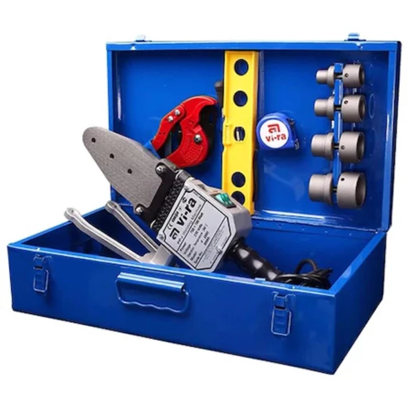 Vira F2000 Plastik Boru Kaynak Makinesi Pvc Kesme Makası Seti 700W ürün görseli