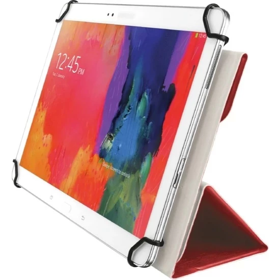 Trust Primo Folio 10 Tablet Kılıfı Kırmızı