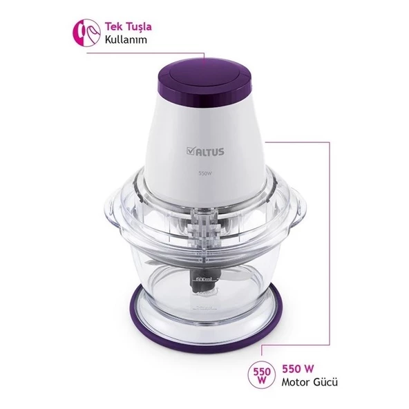 Altus ALSM 780 B 550 W Doğrayıcı - 4