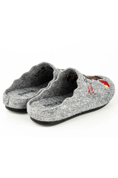 Muya Fisk Anatomik Taban Kadın Ev Terliği - Resim 5