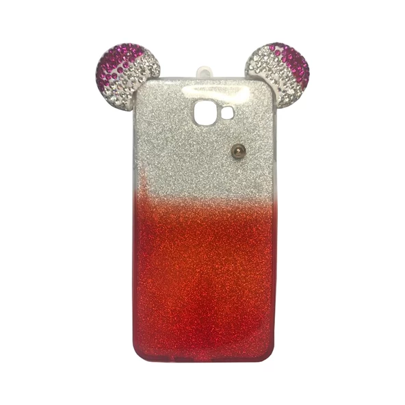 Taşlı Ponpon Kapak Telefon Kılıfı - Resim 8