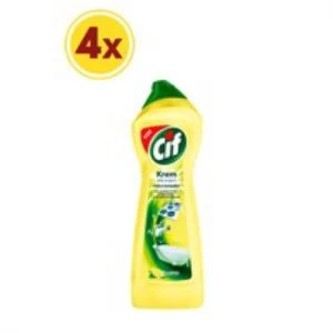 Cif Krem 750 Ml. Limon Kokulu 4'lü - 3
