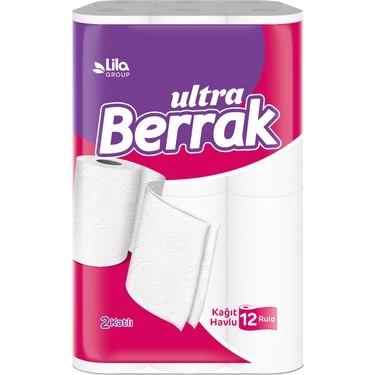 Berrak 2 Katlı 12'li Kağıt Havlu - 2