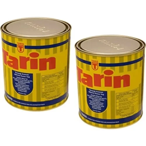 Tariş Tarin Tereyağ Aromalı Bitkisel Susuz Margarin 2 Lt x 2'li Teneke Kutu - 3