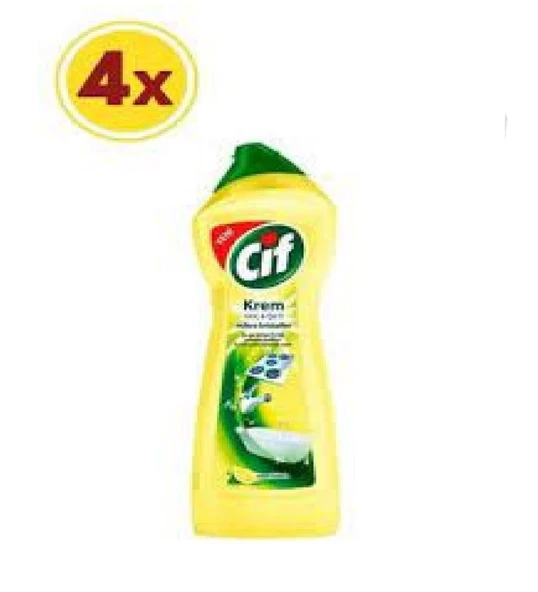 Cif Krem 750 Ml. Limon Kokulu 4'lü - 2