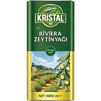 Kristal Riviera Zeytinyağı 5 lt