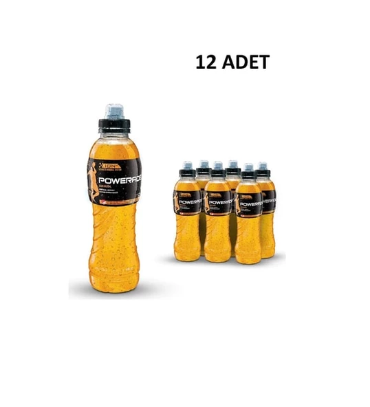 Powerade Portakal Icecek 500Ml*12