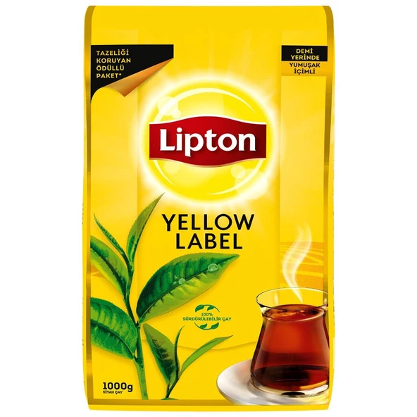Lipton Yellow Label Dökme Cay 1000 Gr - 2