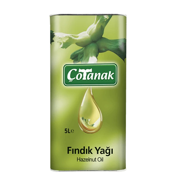 Çotanak 5 lt Teneke Fındık Yağı - 3