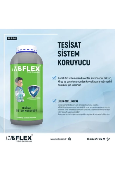 Mbflex Mb04 Tesisat Sistem Koruyucu 1LT - 2
