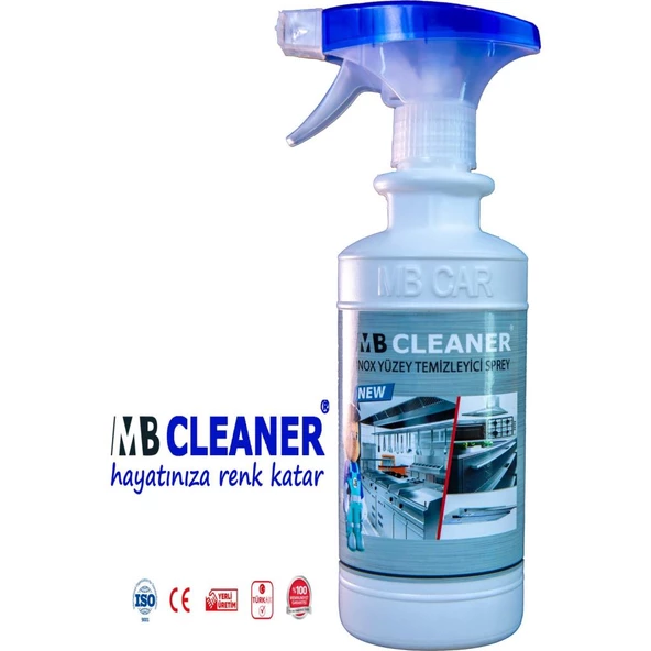 Mb Cleaner İnox Yüzey Temizleyici Leke Çıkartıcı Sprey 0.5Lt - 2