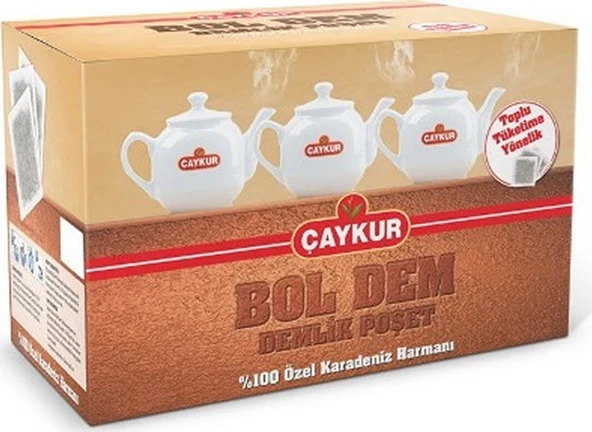 Çaykur Boldem Demlik Poşet Çay (60 x 25g) 1500 Gr