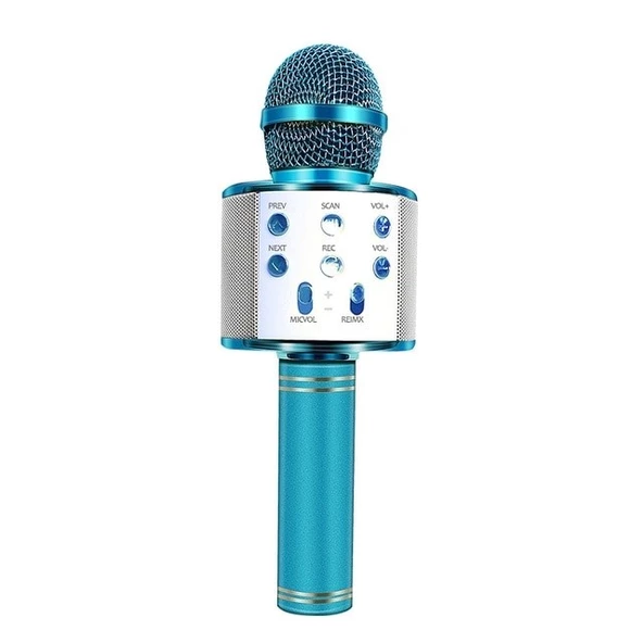 C-8500 Sihirli Bluetooth Karaoke Mikrofon Usb Kart Girişi - 5