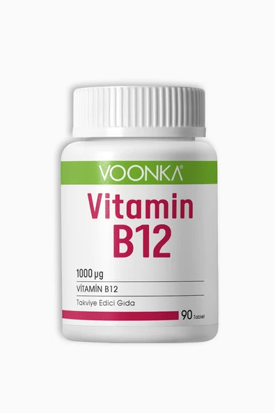 Voonka Vitamin B12 90 Tablet 8680807008335