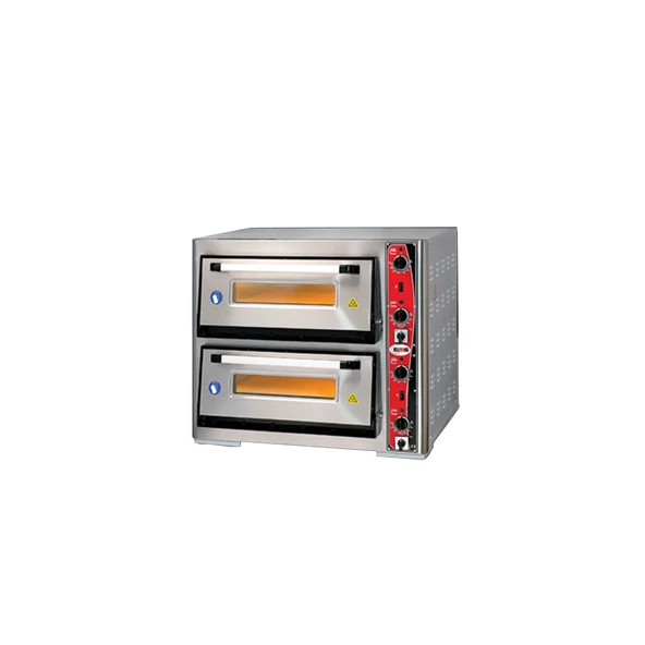 GMG Pizza Fırını PF6262DE Çift Katlı-380 V-içi 62x62 cm