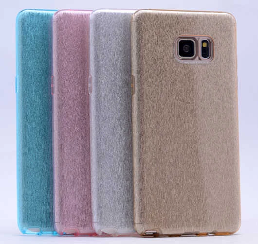 Galaxy S6 Edge Kılıf Zore Shining Simli Silikon Kılıf - 7