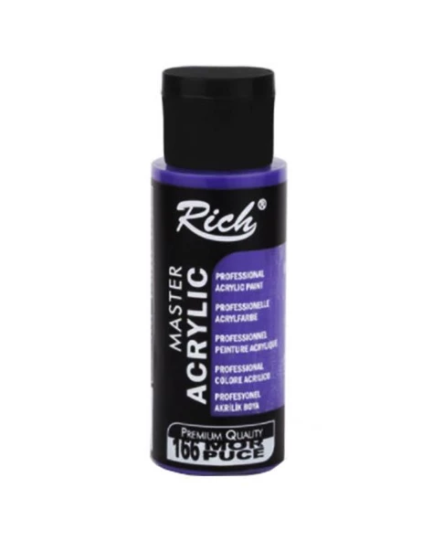 Rich Master Akrilik Boya Mor 60cc