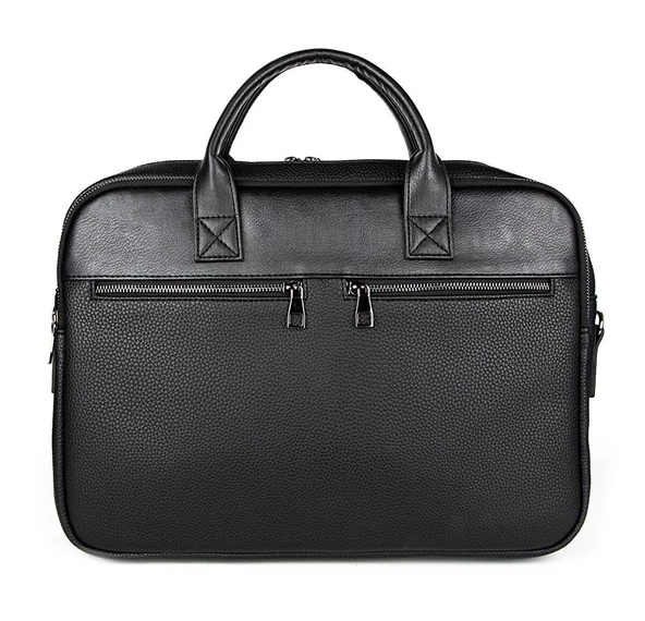 Unisex 15.6'' Deri Evrak ve Laptop Çantası - 5