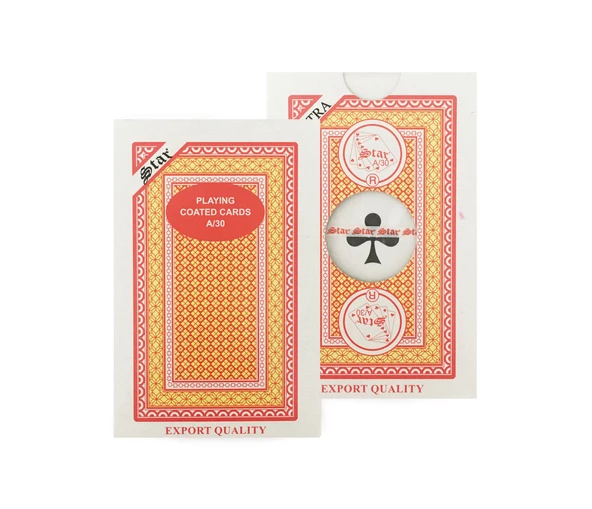 Star Ekstra A/30 Oyun Kağıdı 1 Deste A-K-Q-J - 6