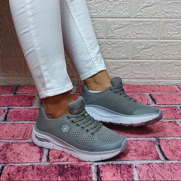 Hammerjack 21160 Paulo Gri Memoryfoam Hafızalı Ortapedik Yürüyüş Koşu Spor Ayakkabı