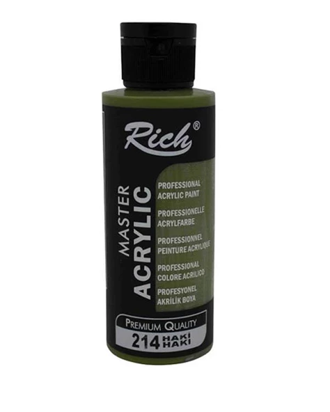 Rich Master Akrilik Boya Haki 120ml