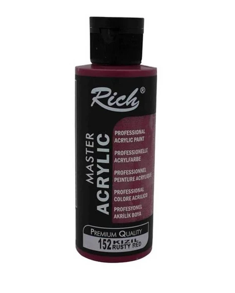 Rich Master Akrilik Boya Kızıl 120ml