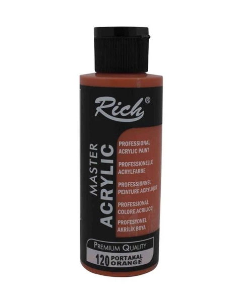 Rich Master Akrilik Boya Portakal 120ml