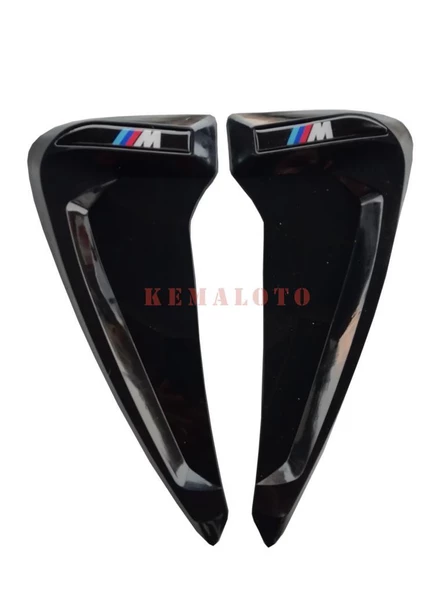 Çamurluk Venti Çamurluk Rüzgarlığı Piano Black 2 Adet Logolu