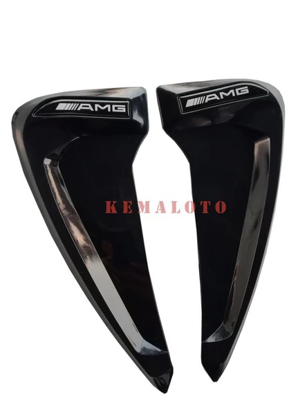 Çamurluk Venti Çamurluk Rüzgarlığı Piano Black 2 Adet Logolu - 3