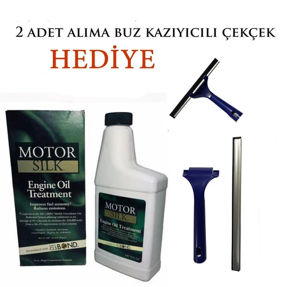 MotorSilk Bor Motor Katkısı Motor Silk Bor Yağ Katkı Seçenekli