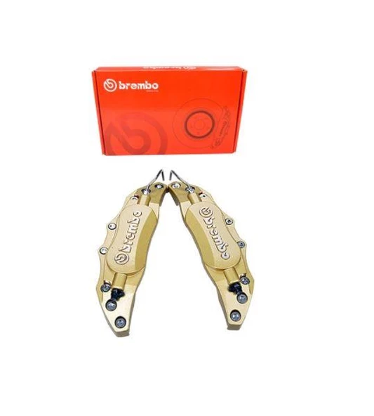 Brembo Metal Kaliper Kapagı Sarı 2'li Set