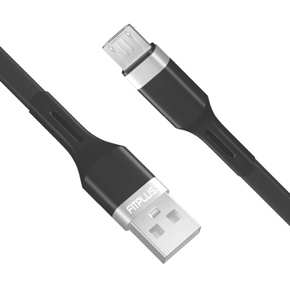 FitPlus Premium PS-301 Micro USB Data/Şarj Kablosu 2.4A 1mt - 10
