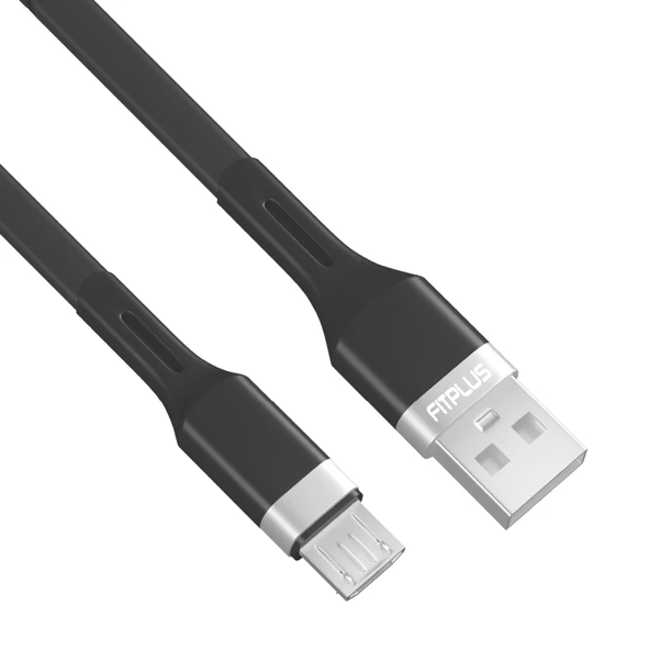 FitPlus Premium PS-301 Micro USB Data/Şarj Kablosu 2.4A 1mt - 4